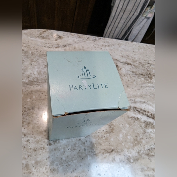 Party Lite pillar candle. Cranberry number S3523. 3x5 inches. Unused in box. - Picture 6 of 7